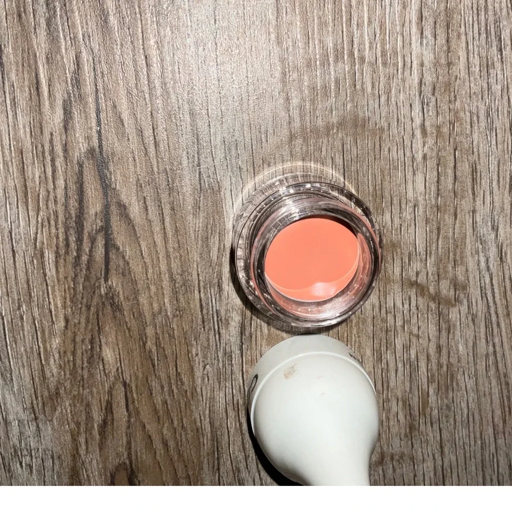 Cailyn Tinted Lip Balm 12 Apple Pink Pot With Built-in Brush Applicator Cream